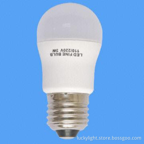 E26 High-power Series LED Lighting Bulb with 44mm Diameter and 3W Power Dissipation